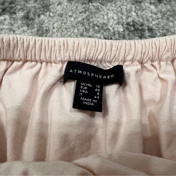 Light Pink Crochet Cropped Tube Top - Picture 6 of 8